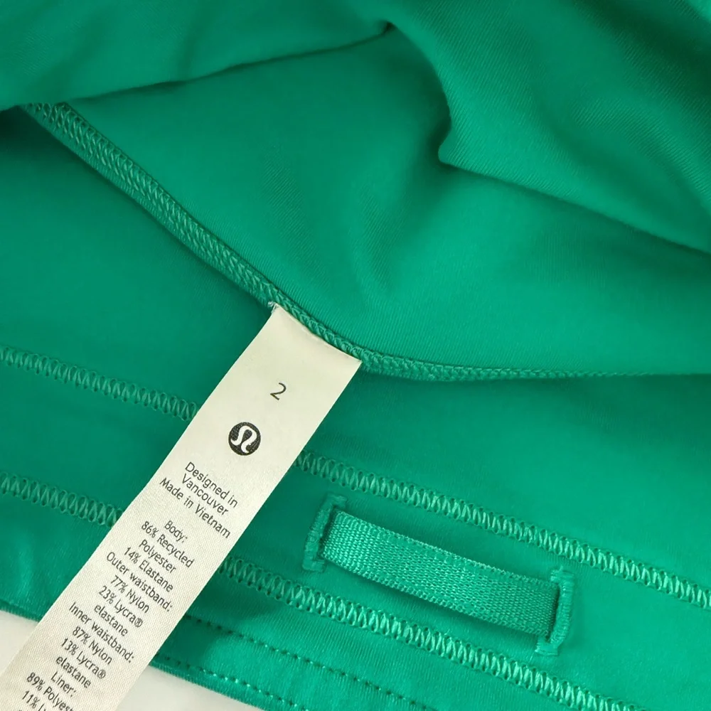 Lululemon Athletica Bright Green Athletic Shorts - Picture 6 of 8